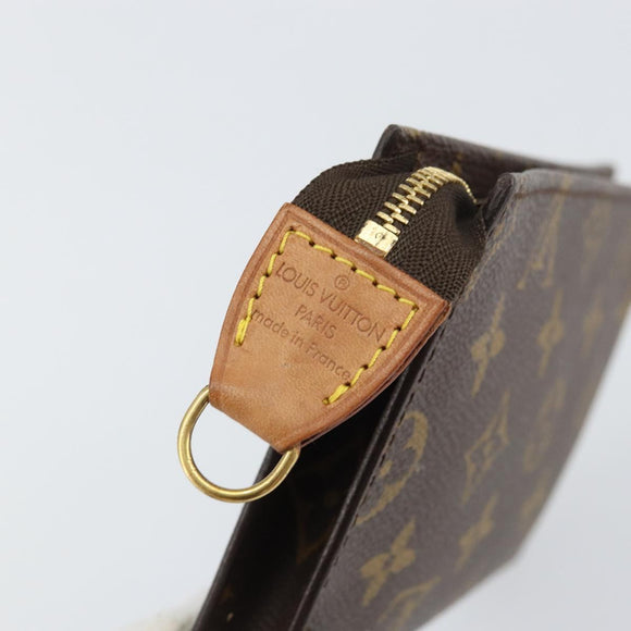 LOUIS VUITTON Monogram Bucket PM Accessory Pouch LV Auth 159479