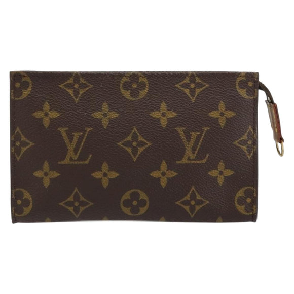 LOUIS VUITTON Monogram Bucket PM Accessory Pouch LV Auth 159479