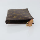 LOUIS VUITTON Monogram Bucket PM Accessory Pouch LV Auth 159479-3