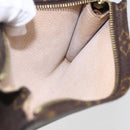 LOUIS VUITTON Monogram Bucket PM Accessory Pouch LV Auth 159481-11