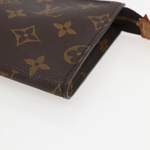 LOUIS VUITTON Monogram Bucket PM Accessory Pouch LV Auth 159481