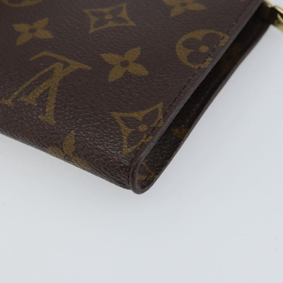LOUIS VUITTON Monogram Bucket PM Accessory Pouch LV Auth 159482