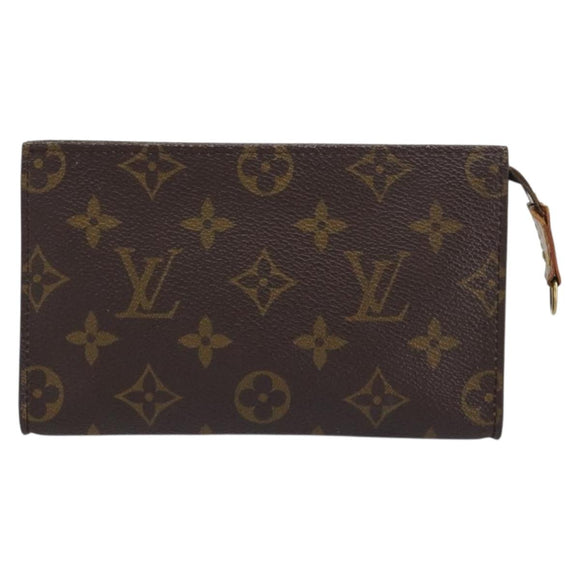 LOUIS VUITTON Monogram Bucket PM Accessory Pouch LV Auth 159482