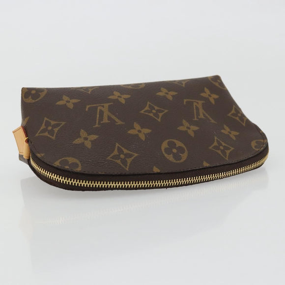 LOUIS VUITTON Monogram Pochette Cosmetic PM Pouch M43998 LV Auth 159484