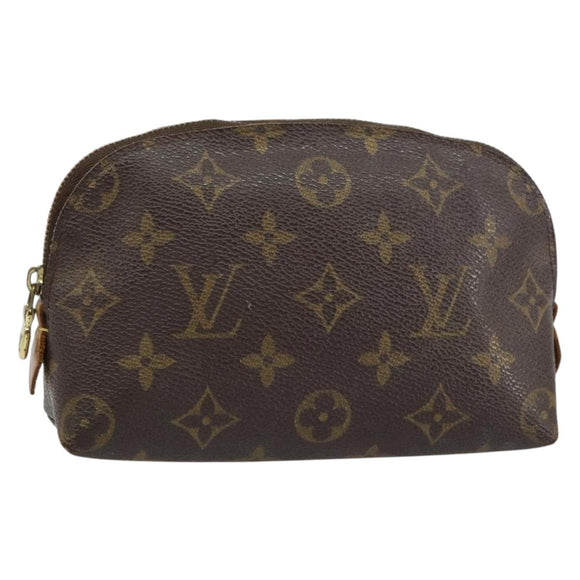 LOUIS VUITTON Monogram Pochette Cosmetic PM Pouch M43998 LV Auth 159485