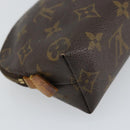 LOUIS VUITTON Monogram Pochette Cosmetic PM Pouch M43998 LV Auth 159485-16