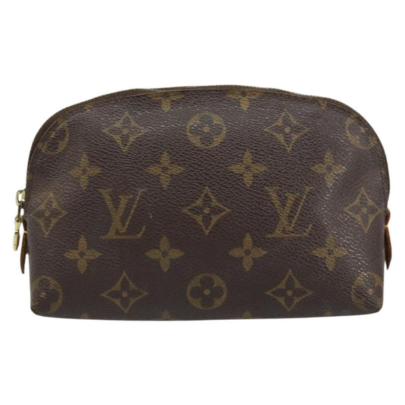 LOUIS VUITTON Monogram Pochette Cosmetic PM Pouch M43998 LV Auth 159485