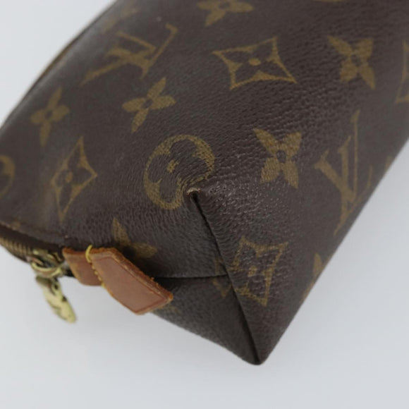 LOUIS VUITTON Monogram Pochette Cosmetic PM Pouch M43998 LV Auth 159485