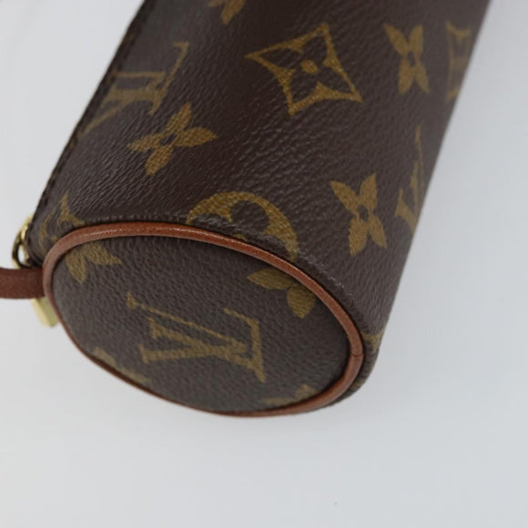 LOUIS VUITTON Monogram Papillon Pouch LV Auth 159488