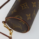 LOUIS VUITTON Monogram Papillon Pouch LV Auth 159488-16