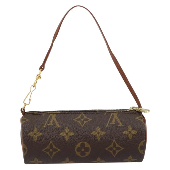 LOUIS VUITTON Monogram Papillon Pouch LV Auth 159488