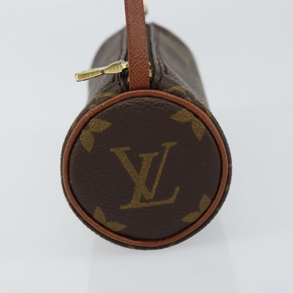 LOUIS VUITTON Monogram Papillon Pouch LV Auth 159488