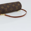 LOUIS VUITTON Monogram Papillon Pouch LV Auth 159488-7