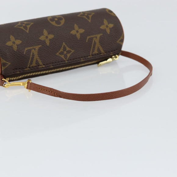 LOUIS VUITTON Monogram Papillon Pouch LV Auth 159488