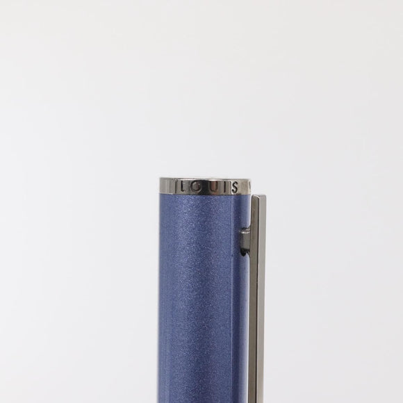 LOUIS VUITTON Jetligne Pen metal Blue N79229 LV Auth 159489