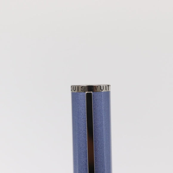 LOUIS VUITTON Jetligne Pen metal Blue N79229 LV Auth 159489
