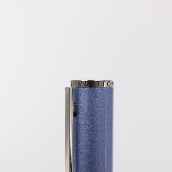 LOUIS VUITTON Jetligne Pen metal Blue N79229 LV Auth 159489
