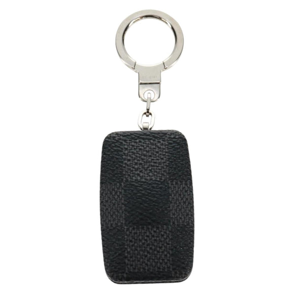 LOUIS VUITTON Damier Graphite Astropill Key Holder M66123 LV Auth 159490M