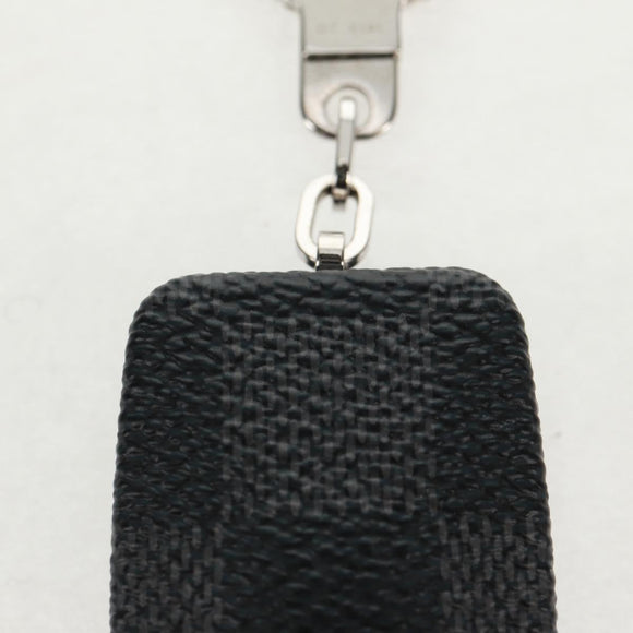 LOUIS VUITTON Damier Graphite Astropill Key Holder M66123 LV Auth 159490M