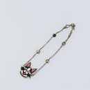 GUCCI Bracelet Ag925 BOSCO&ORSO Silver Auth 159492M-2