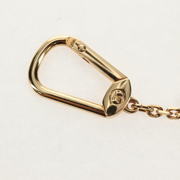 LOUIS VUITTON Porte Cles Cannes Schlüsselanhänger Metall Gold M65383 LV Auth 159493M