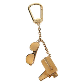 LOUIS VUITTON Porte Cles Cannes Key Holder metal Gold M65383 LV Auth 159493M - 0