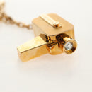 LOUIS VUITTON Porte Cles Cannes Schlüsselanhänger Metall Gold M65383 LV Auth 159493M-5