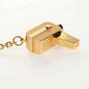 LOUIS VUITTON Porte Cles Cannes Key Holder metal Gold M65383 LV Auth 159493M-6