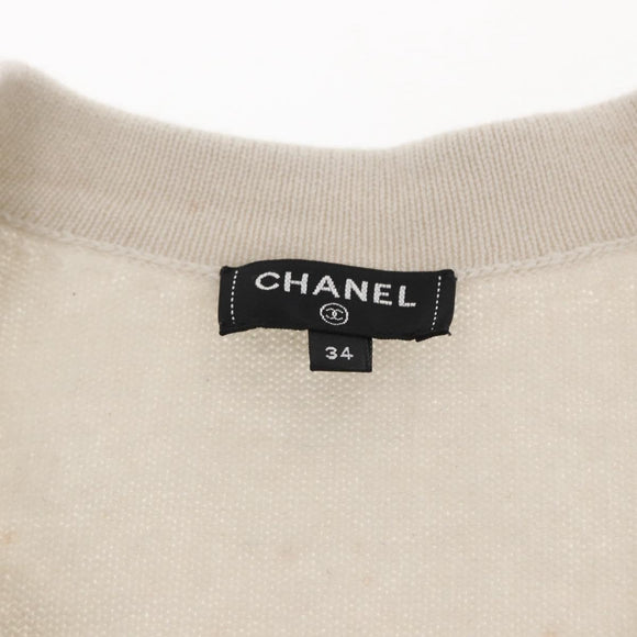CHANEL COCO Button Cardigan Cashmere Multicolor CC Auth 159498M