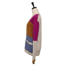 CHANEL COCO Button Cardigan Cashmere Multicolor CC Auth 159498M-5