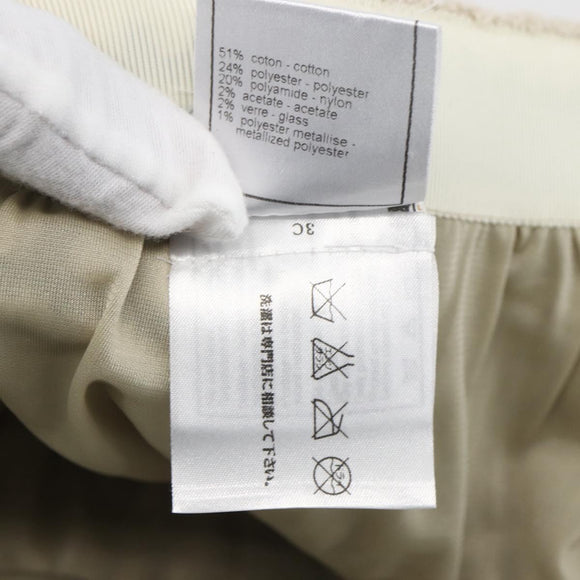 CHANEL No Collar Setup Tweed Multicolor CC Auth 159499SAM