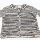 CHANEL No Collar Setup Tweed Multicolor CC Auth 159499SAM-5