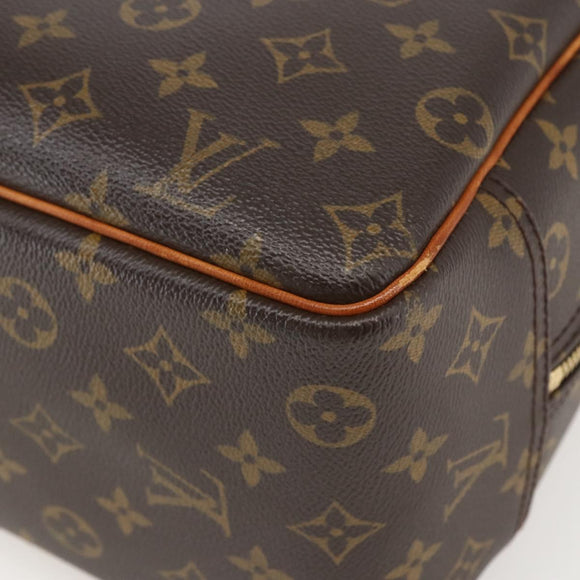LOUIS VUITTON Monogram Deauville Hand Bag M47270 LV Auth 159521