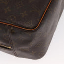 LOUIS VUITTON Monogram Deauville Hand Bag M47270 LV Auth 159524-15
