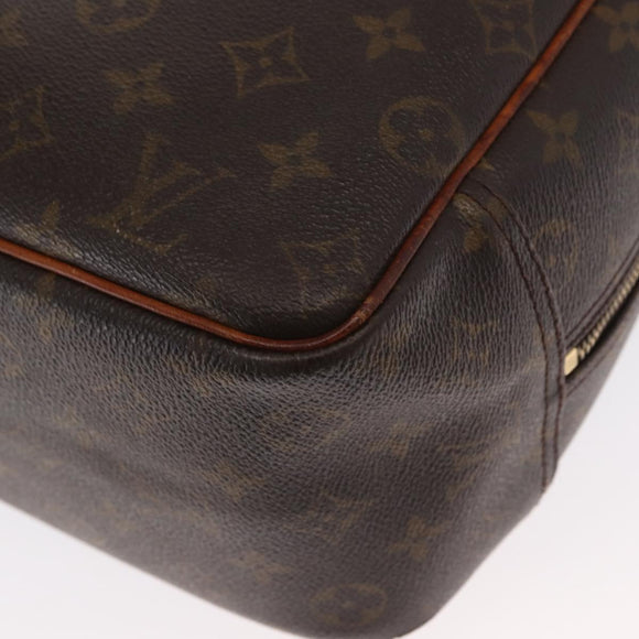 LOUIS VUITTON Monogram Deauville Hand Bag M47270 LV Auth 159524