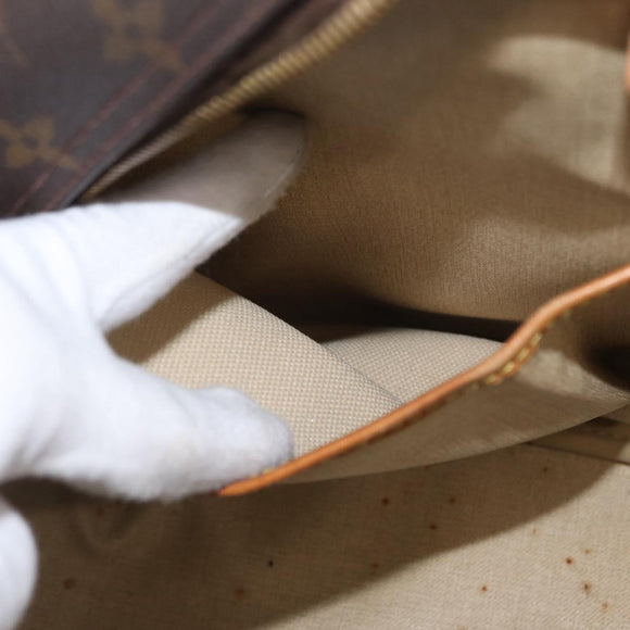 LOUIS VUITTON Monogram Deauville Hand Bag M47270 LV Auth 159524