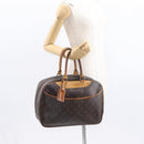 LOUIS VUITTON Monogram Deauville Hand Bag M47270 LV Auth 159524-25
