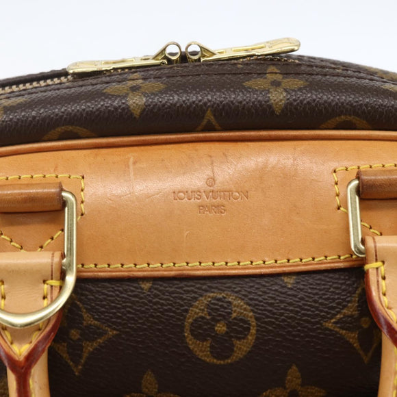 LOUIS VUITTON Monogram Trouville Hand Bag M42228 LV Auth 159525V
