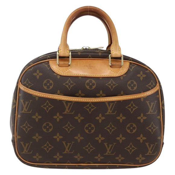 LOUIS VUITTON Monogram Trouville Hand Bag M42228 LV Auth 159525V