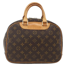 LOUIS VUITTON Monogram Trouville Hand Bag M42228 LV Auth 159525V - 0