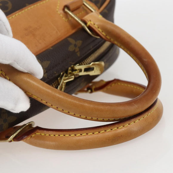 LOUIS VUITTON Monogram Trouville Hand Bag M42228 LV Auth 159525V