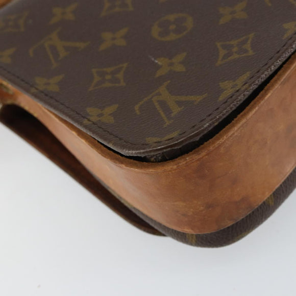 LOUIS VUITTON Monogram Cartouchiere MM Shoulder Bag M51253 LV Auth 159527