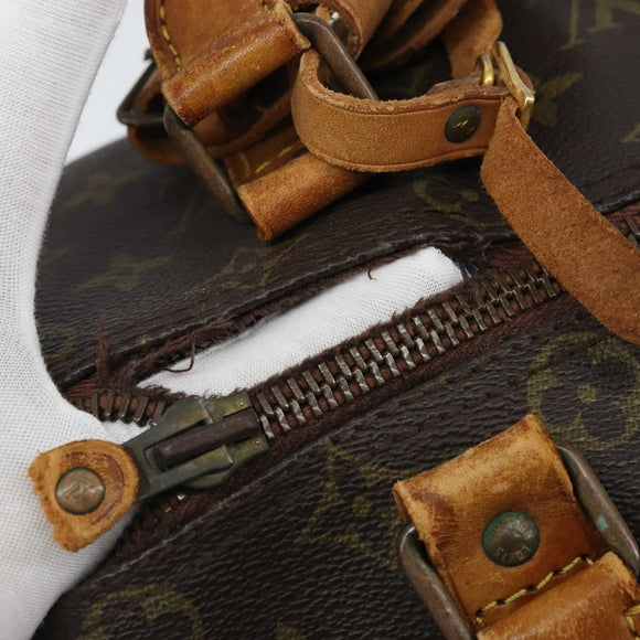 LOUIS VUITTON Monogram Keepall 45 Boston Tasche M41428 LV Auth 159530