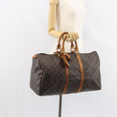 LOUIS VUITTON Monogram Keepall 45 Boston Tasche M41428 LV Auth 159530-23