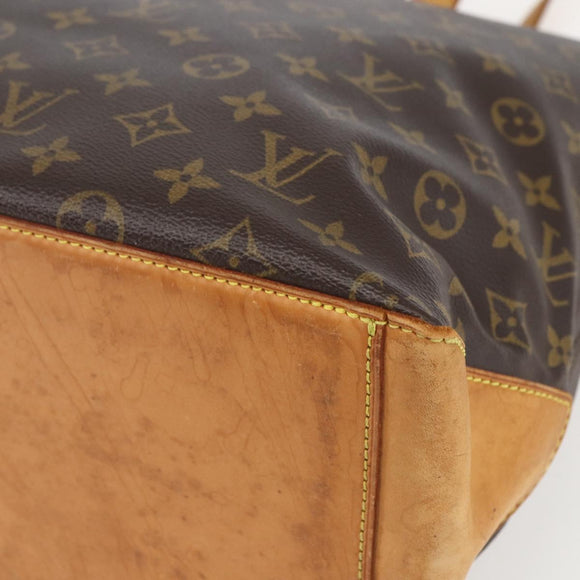 LOUIS VUITTON Monogram Cabas Mezzo Tote Bag M51151 LV Auth 159534