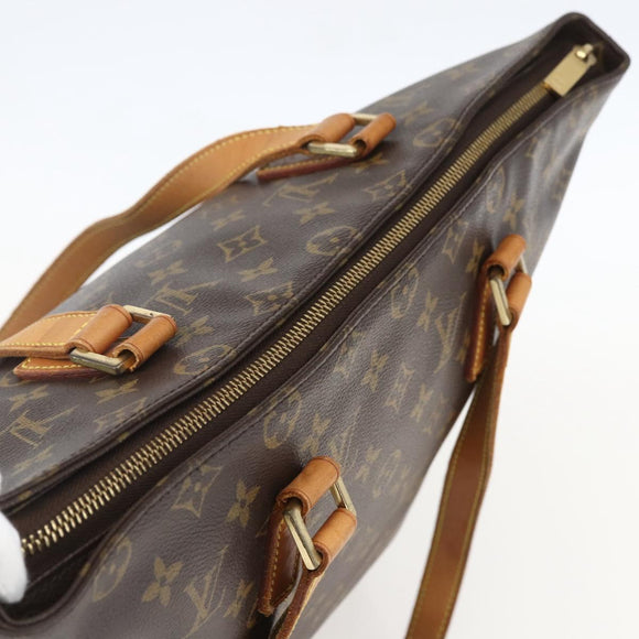 LOUIS VUITTON Monogram Cabas Mezzo Tote Bag M51151 LV Auth 159534