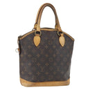 LOUIS VUITTON Monogram Lockit Hand Bag M40102 LV Auth 159541-1
