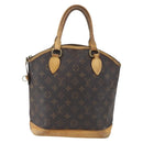 LOUIS VUITTON Monogram Lockit Hand Bag M40102 LV Auth 159541-13