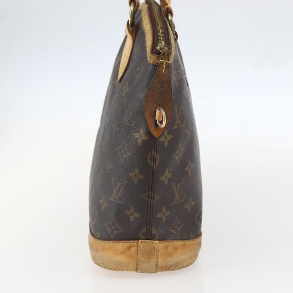 LOUIS VUITTON Monogram Lockit Hand Bag M40102 LV Auth 159541