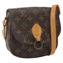 LOUIS VUITTON Monogram Saint Cloud PM Shoulder Bag M51244 LV Auth 159544-1